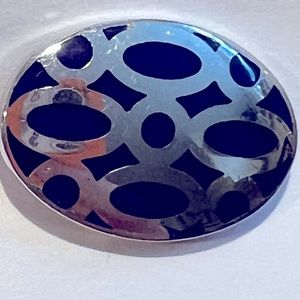 Penrose Blue and Silver Cufflinks